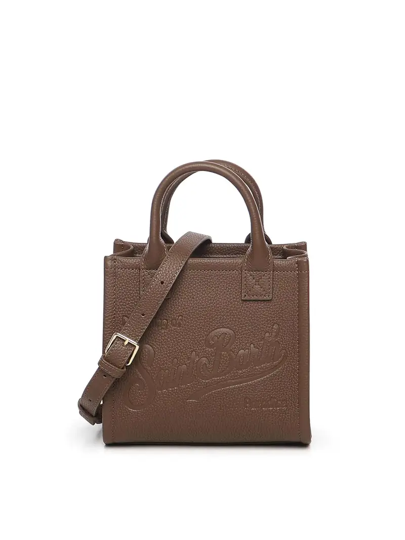 Miniborsa Vanity in pelle Marrone