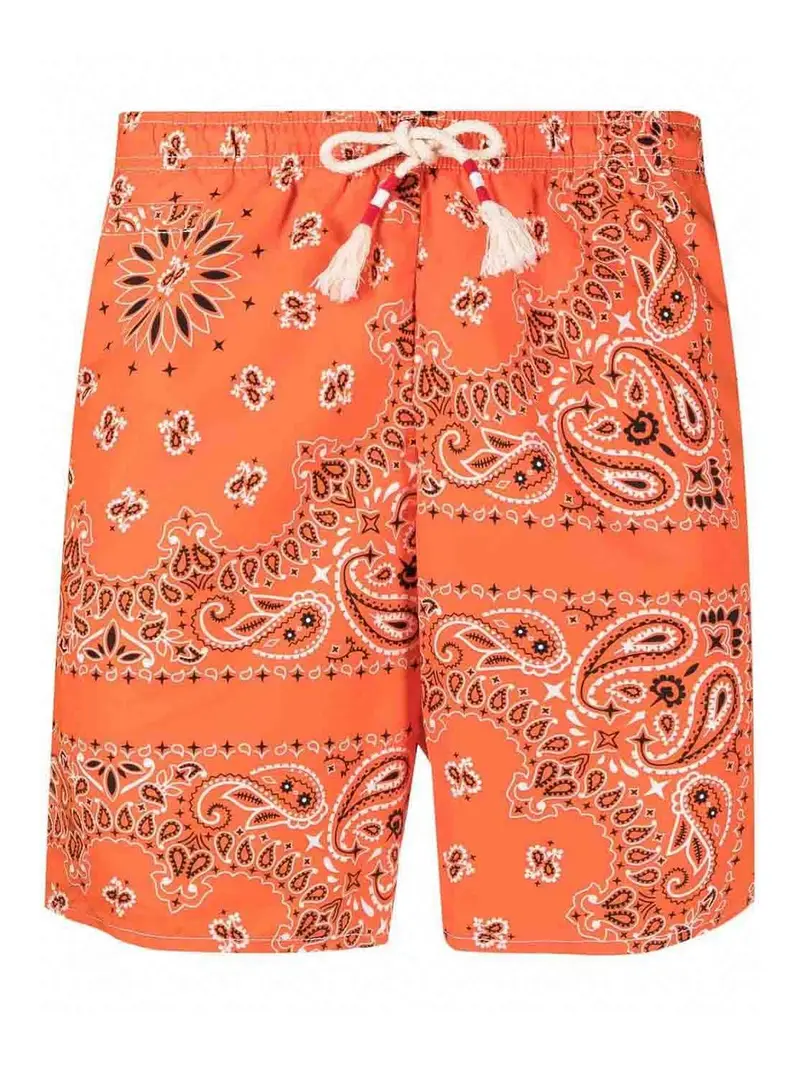 Pantaloncini da nuoto arancione arancione