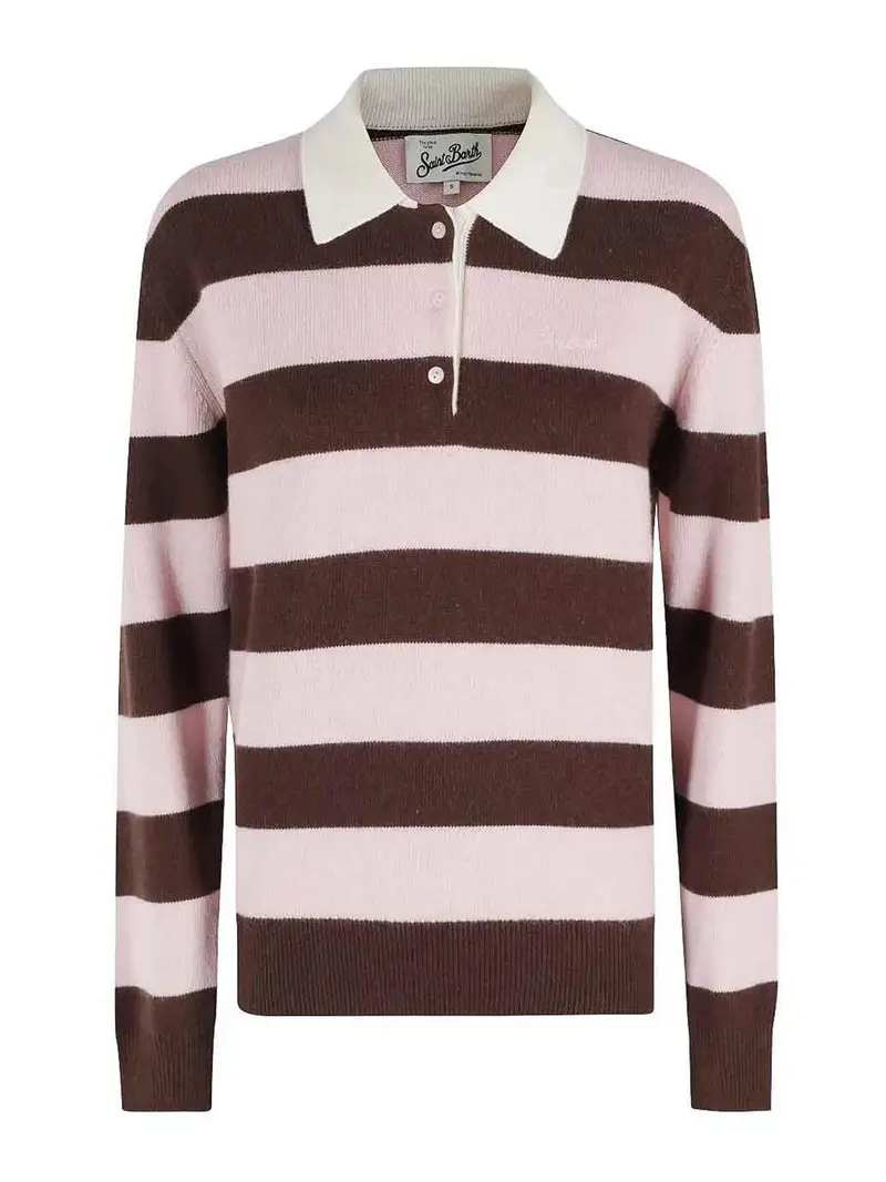 MC2 SAINT BARTH Polo Donna Marrone 4185638