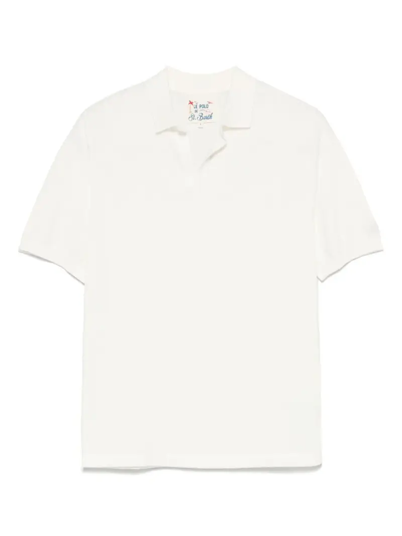 MC2 SAINT BARTH Polo Bianco 2538755 miniatura 2