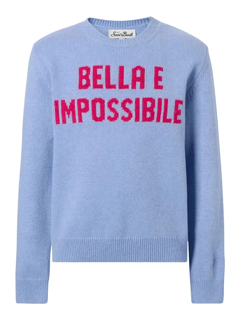 Pull Con Stampa Blu