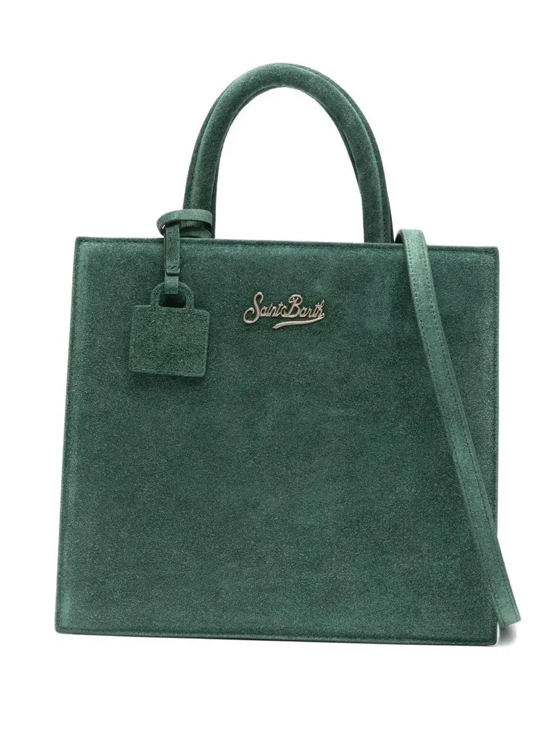 Mc2 Saint Barth Borsa verde in pelle