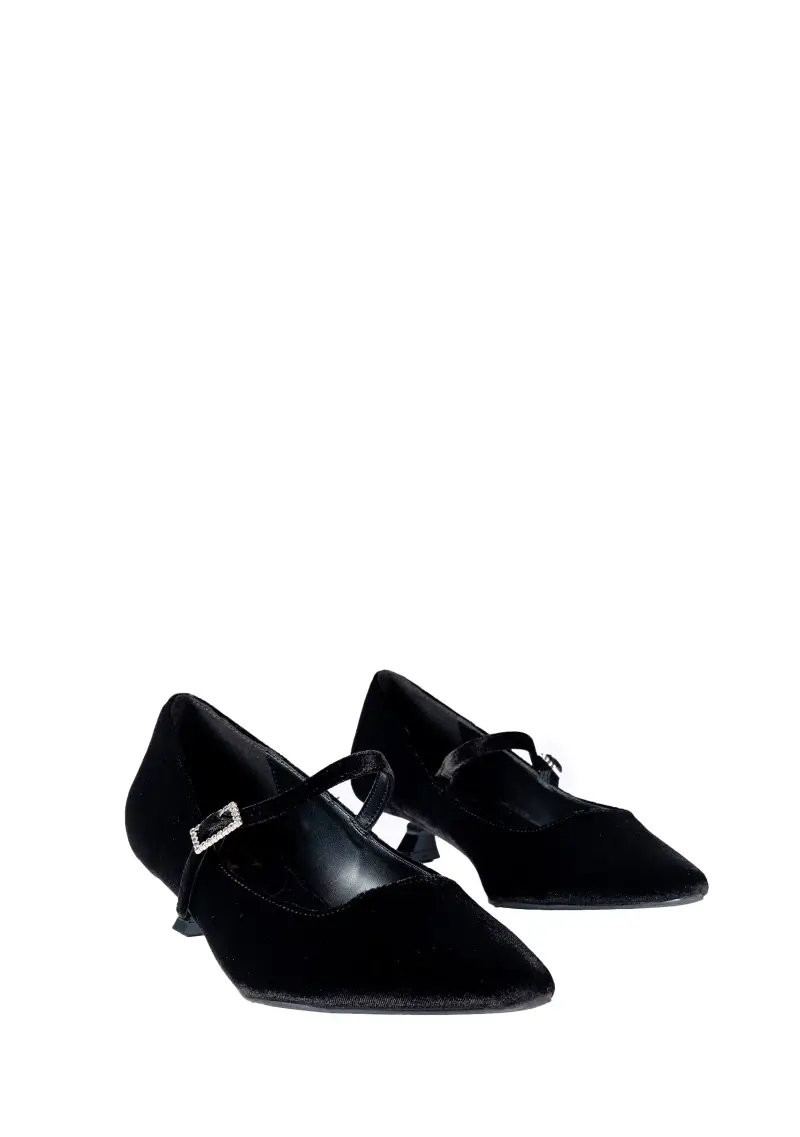 Decolletè Donna Nero miniatura 3