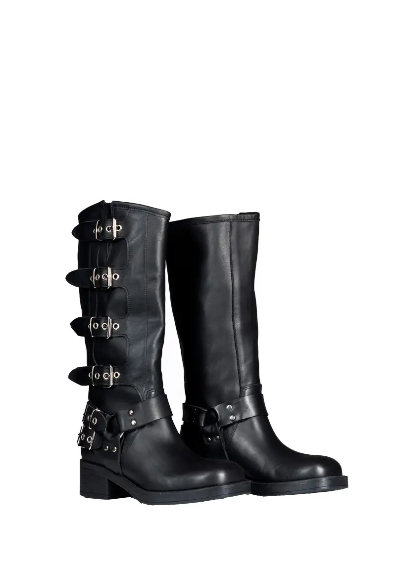 Stivale Donna Nero miniatura 3