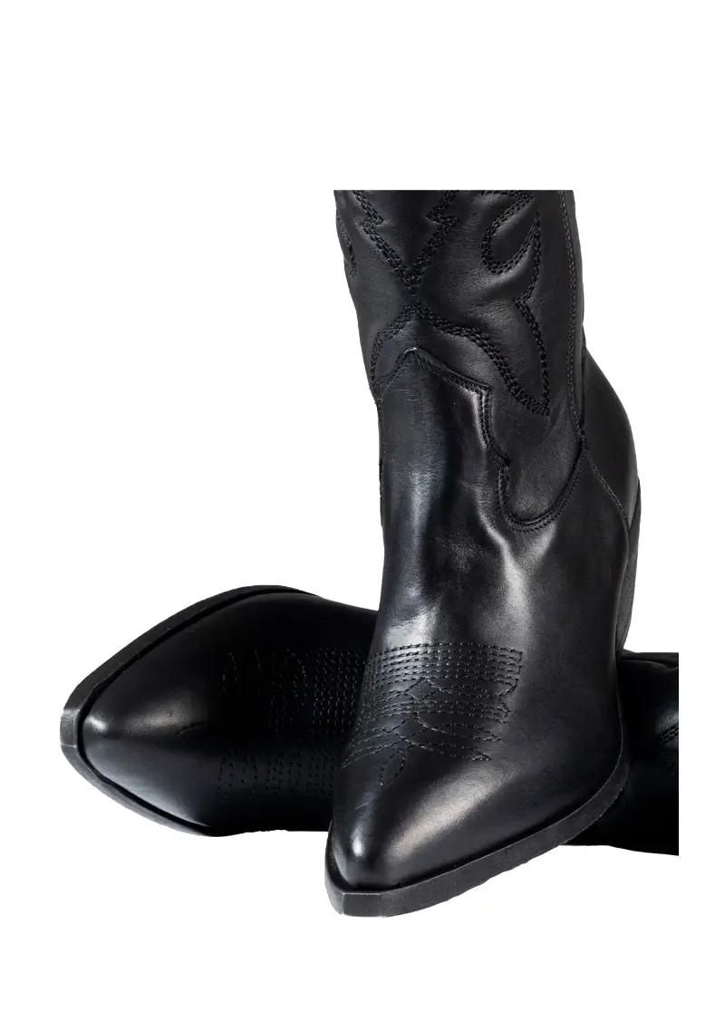 Stivale Donna Nero miniatura 2