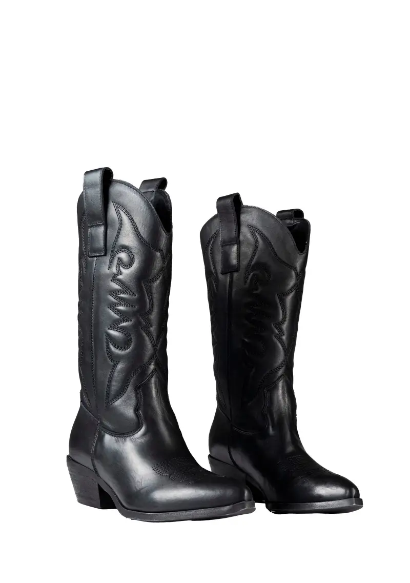 Stivale Donna Nero miniatura 3