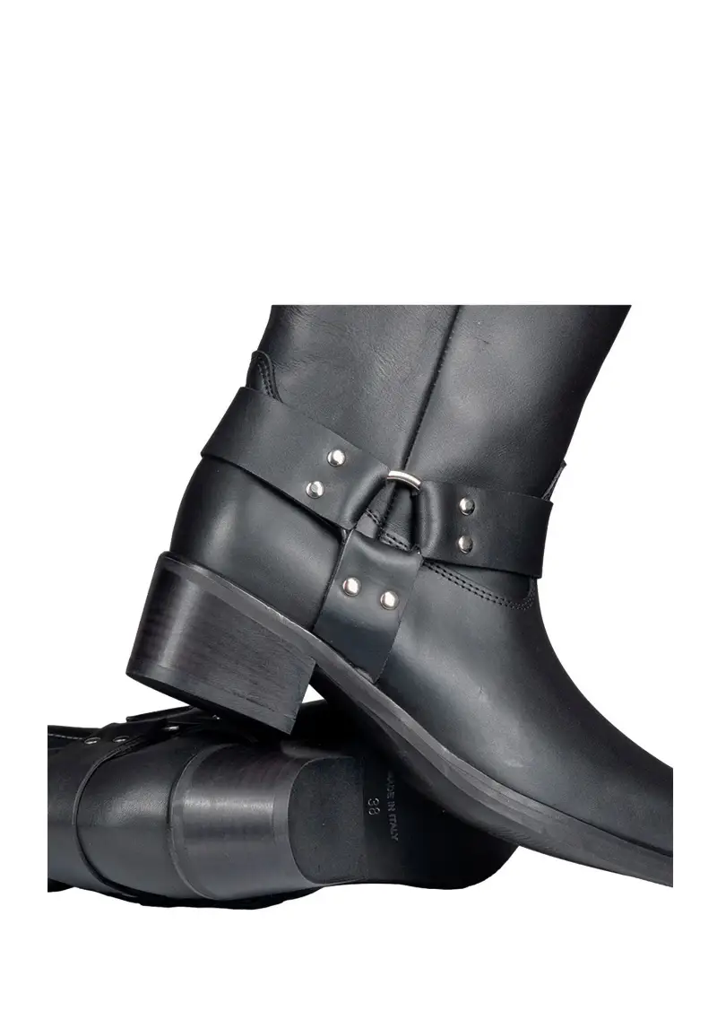 Stivale Donna Nero miniatura 2