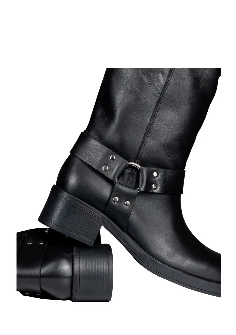 Stivale Donna Nero miniatura 2