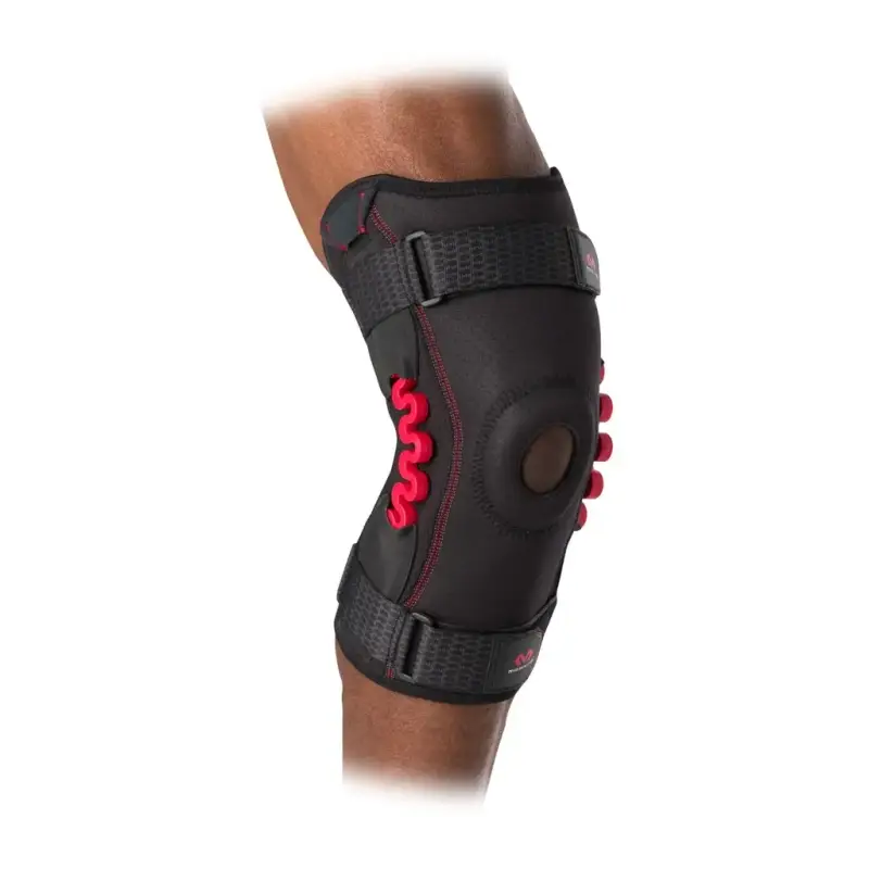 Ginocchiera con cerniera a molla McDavid NRG Brace