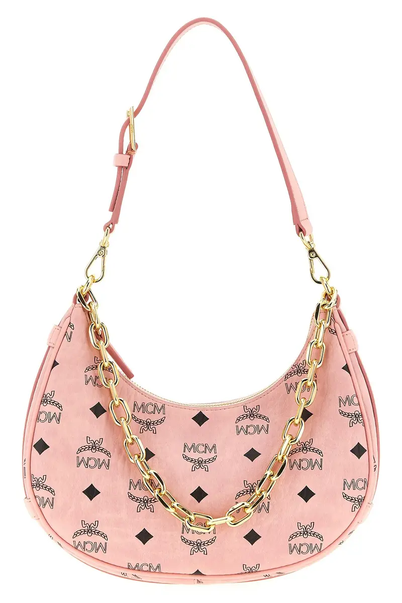 MCM Borsa a spalla Rosa 3832694
