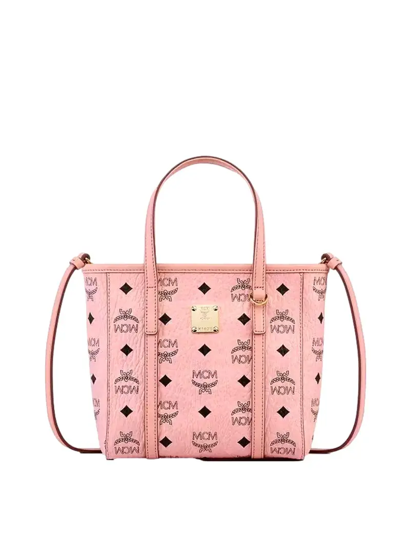 Borsa mini Toni con cerniera superiore Rosa