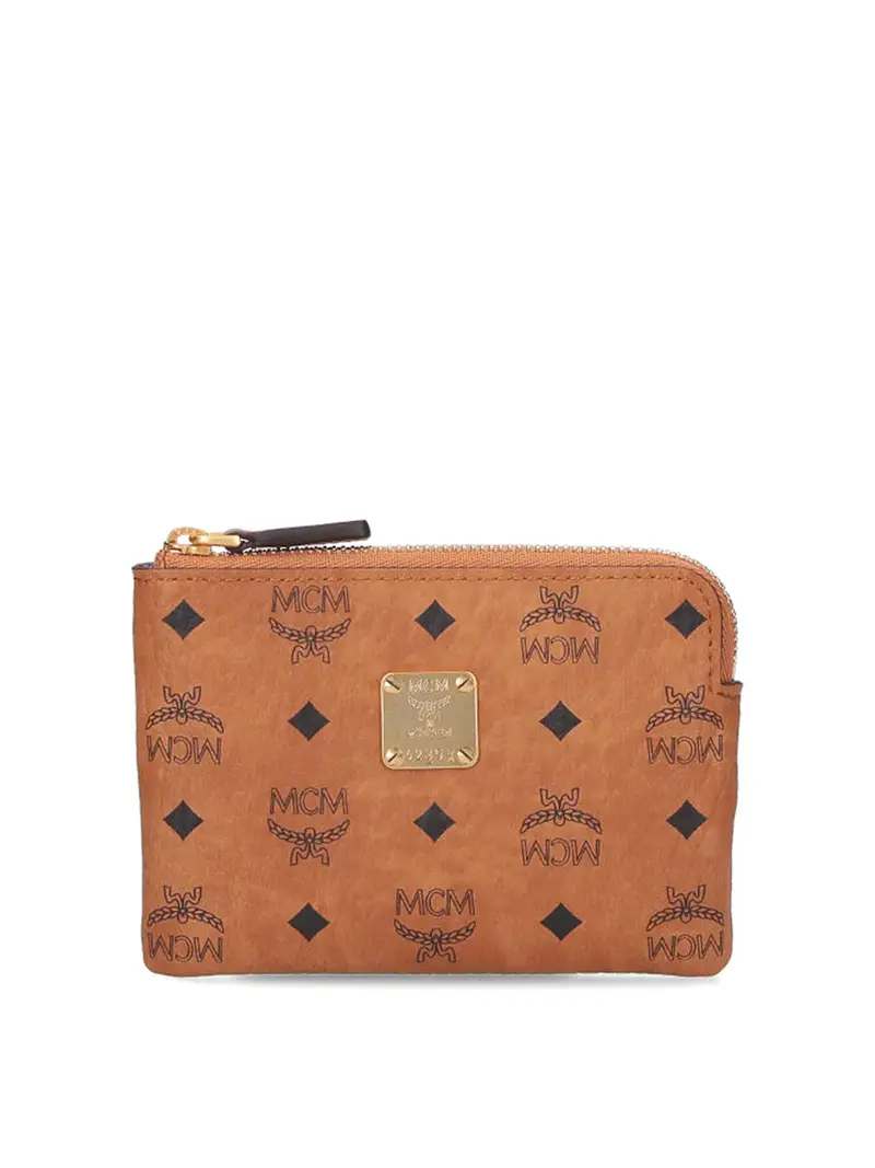 MCM Portamonete Marrone 3862748
