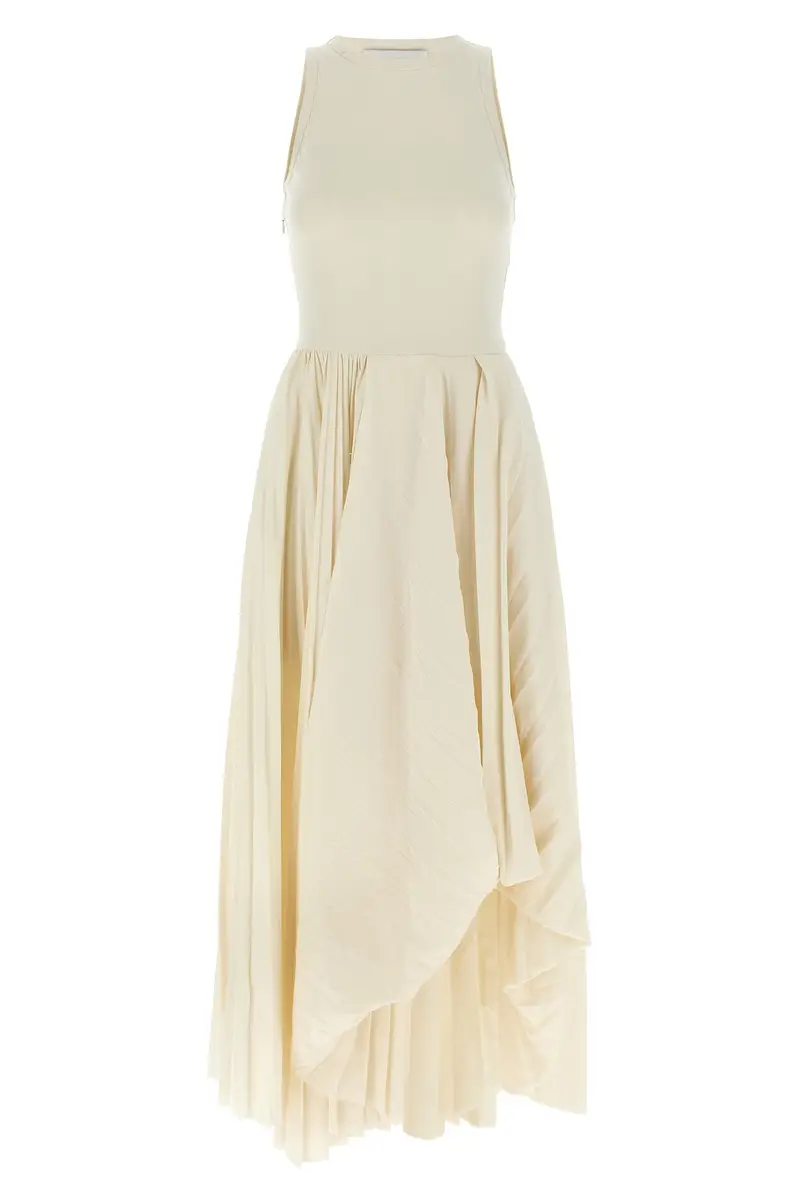 Abito Asimmetrico Bianco