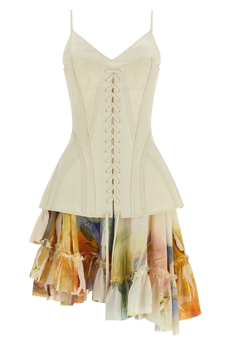 Abito Bustier Bianco