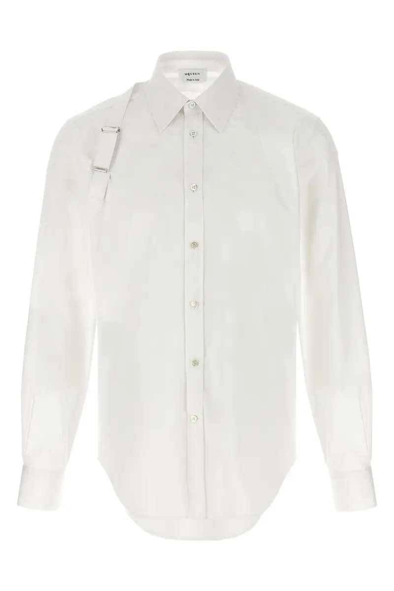 Camicia 'Harness' Bianco