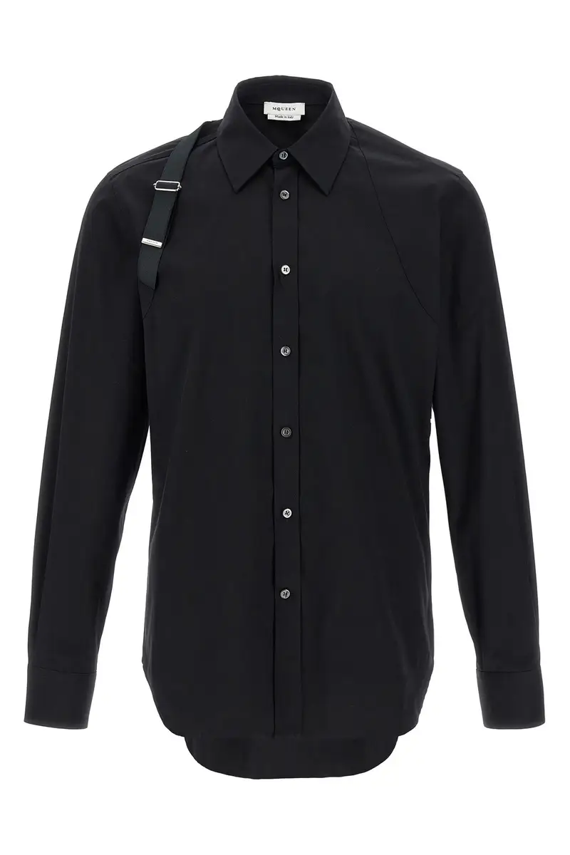 Camicia 'Harness' Nero