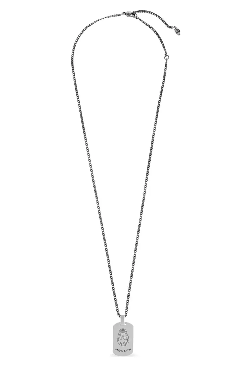 Collana 'Skull' Argento