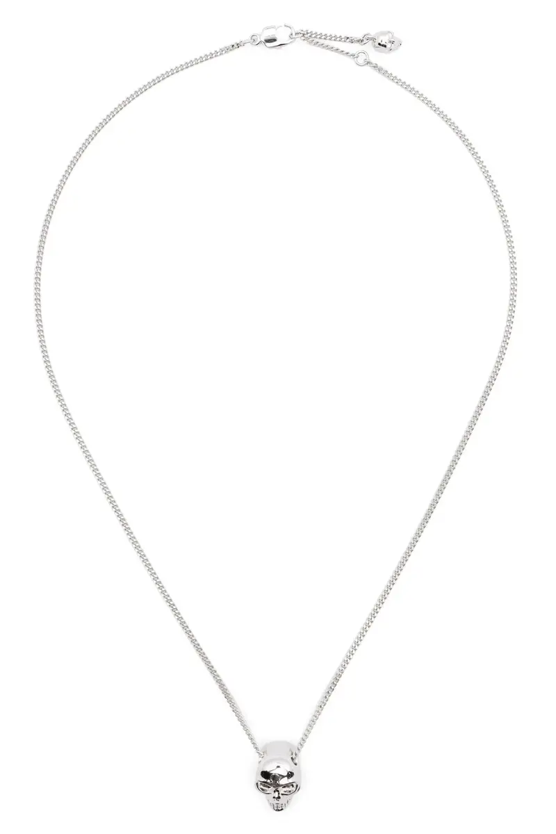 Collana 'Skull' Argento