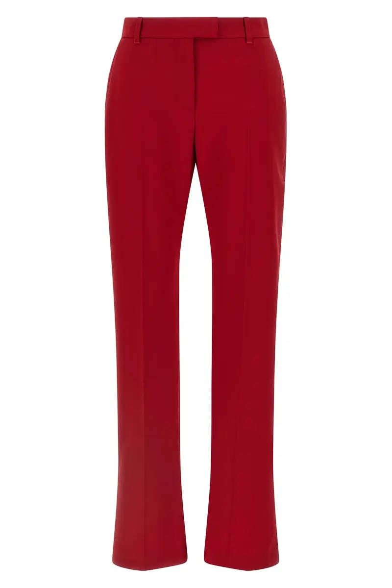 Pantalone Lana Rosso