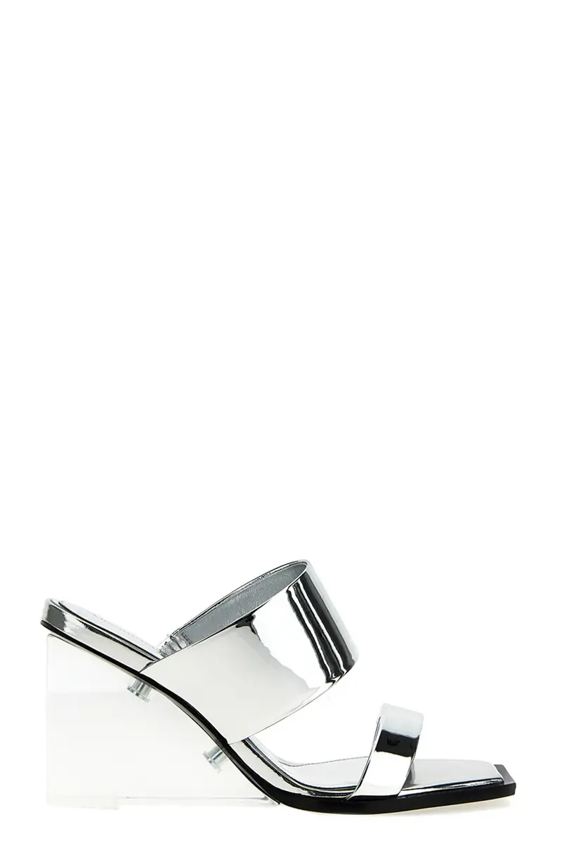 Sandalo Mirror Argento