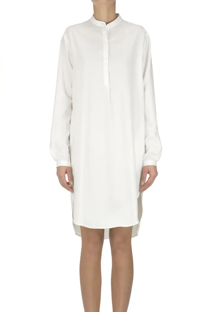 Abito chemisier stile tunica Bianco