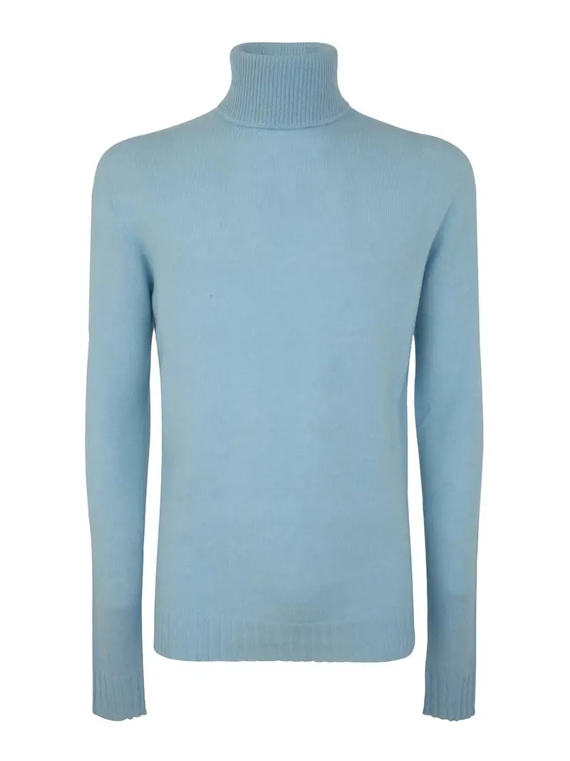 Maglia dolcevita in cashmere Blu