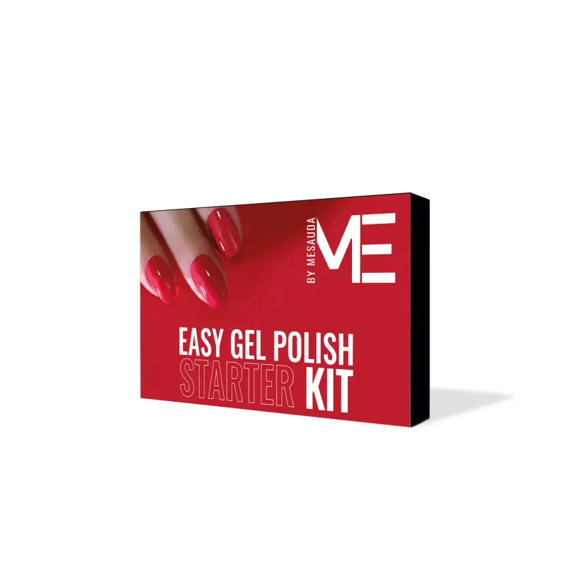 Unghie Easy Gel Polish Starter Kit - Red Edition - Smalto gel e semipermanente,Cofanetti make up