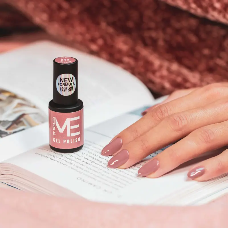 Unghie ME Gel Polish 240 Cozy Rosy - Smalto gel e semipermanente miniatura 4