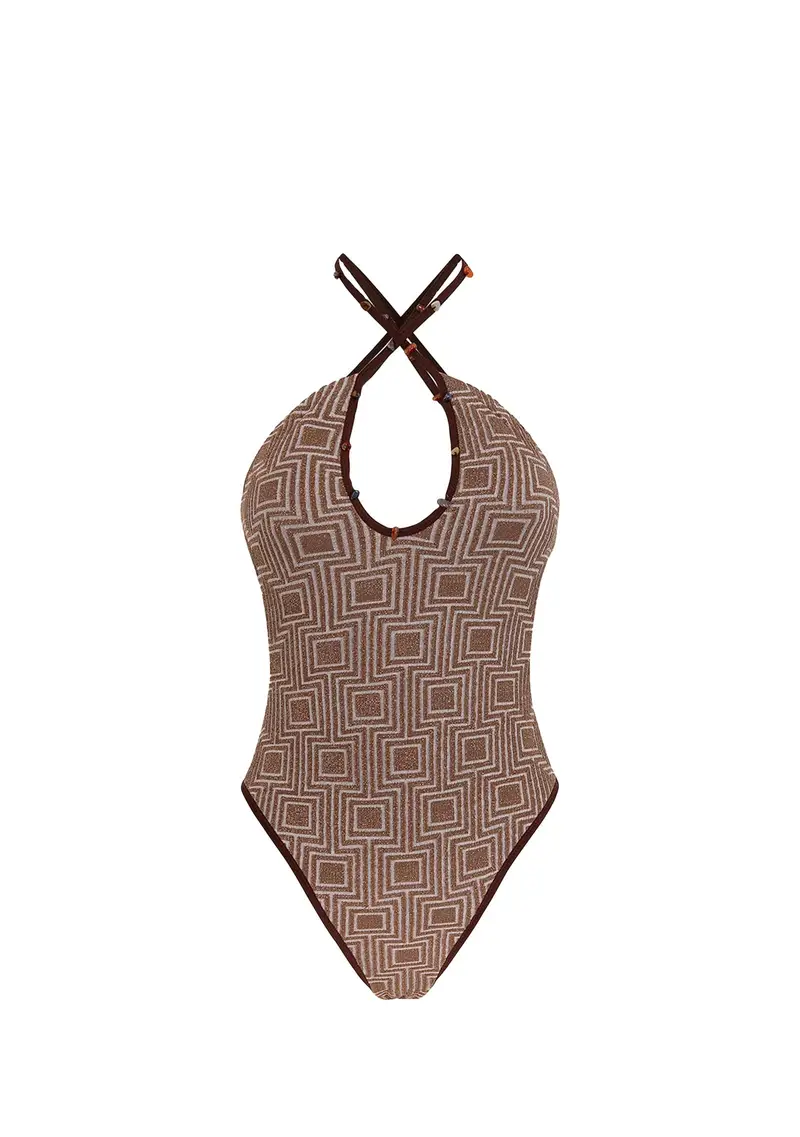 ME FUI - Costume Monokini Brown