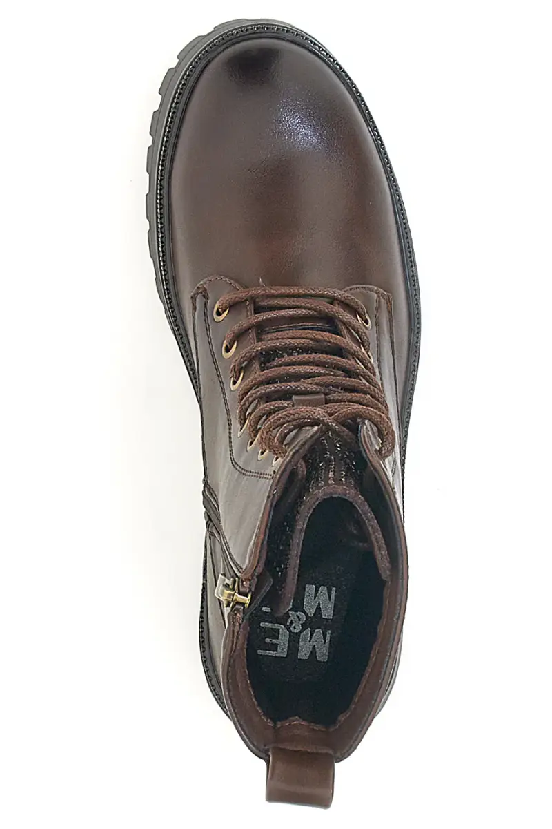 Anfibi con brillantini marroni ME & ME H53273 [MARRONE] miniatura 3