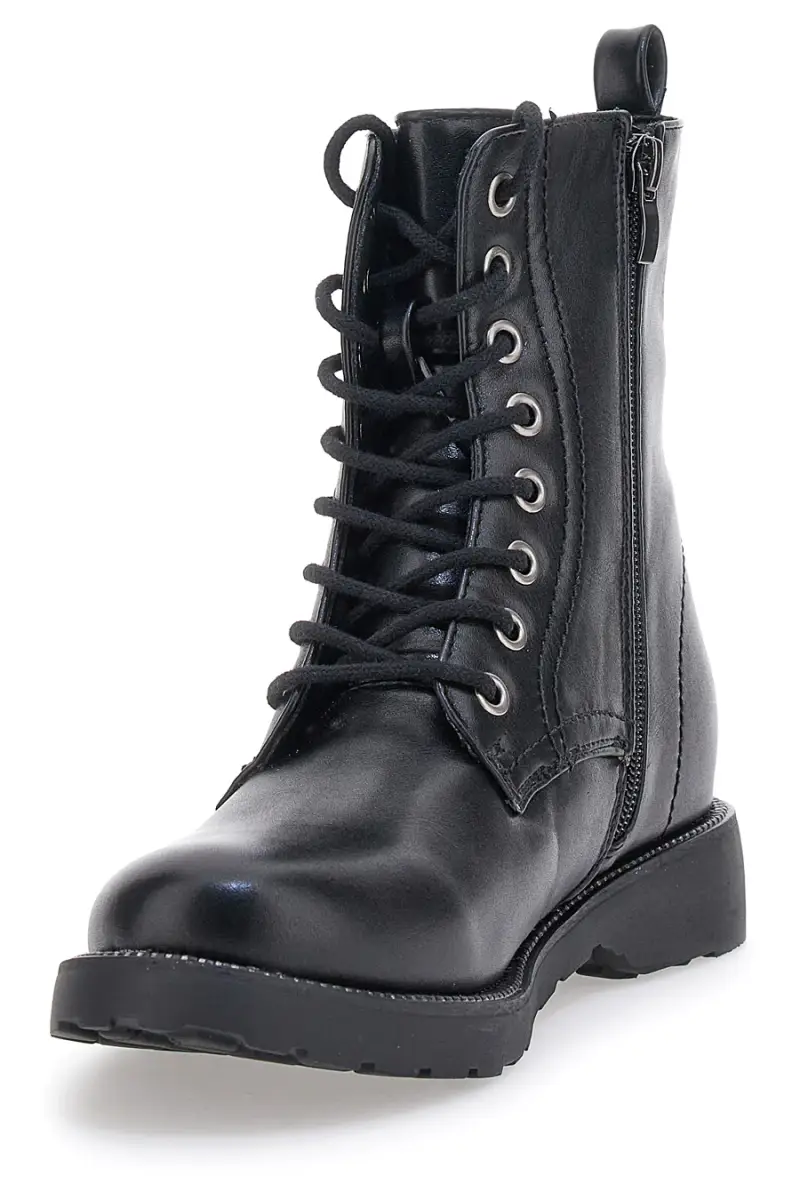 Me & Me Sneakers nere con cerniera laterale miniatura 3