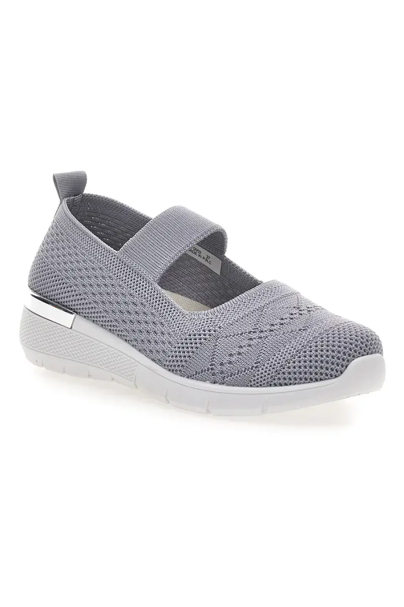 ME & ME Ballerine Donna Grigio 4338248 miniatura 2