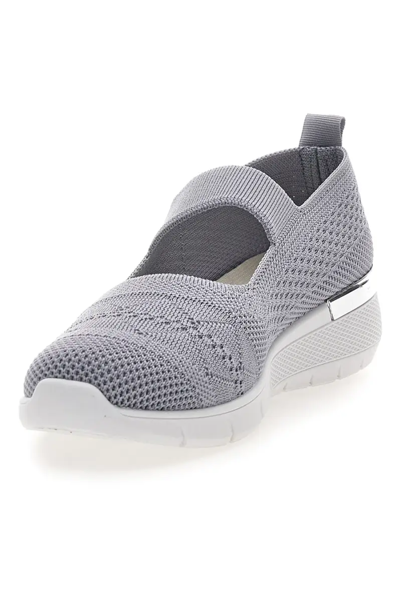 ME & ME Ballerine Donna Grigio 4338248 miniatura 3