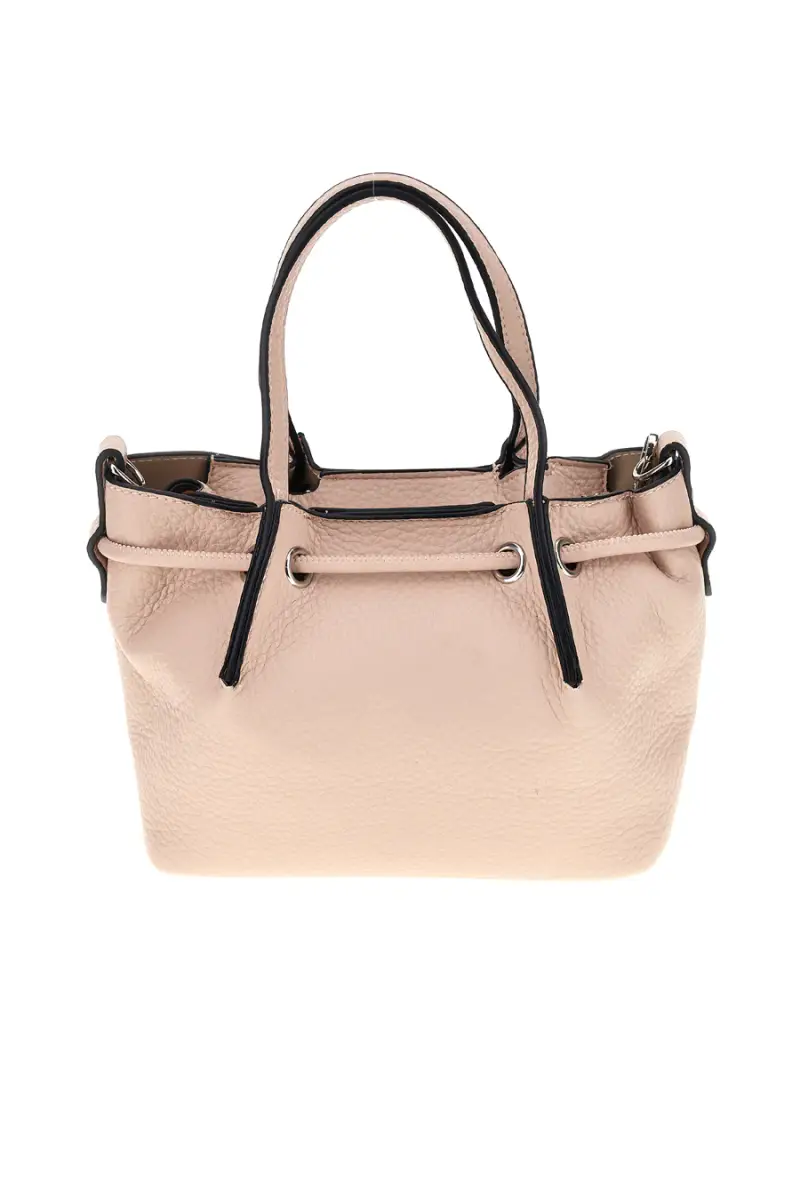 Borsa beige a mano con tracolla Me & me KX8988 [NUDE] miniatura 3