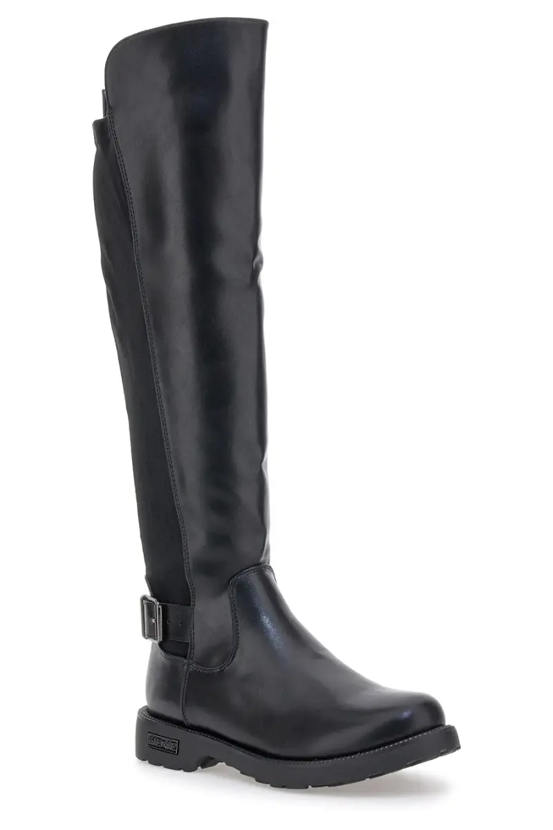 Stivali neri con fibbia laterale e fascia elastica ME & ME 3003 [NERO] miniatura 2