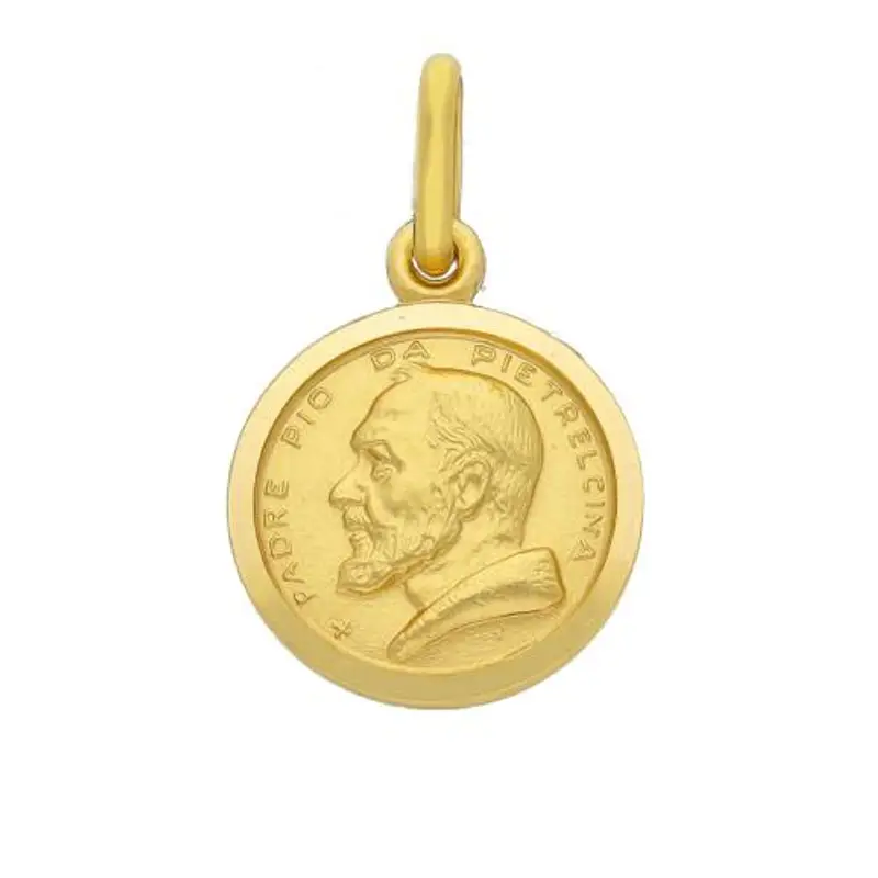 medaglia padre pio da pietrelcina 13 mm