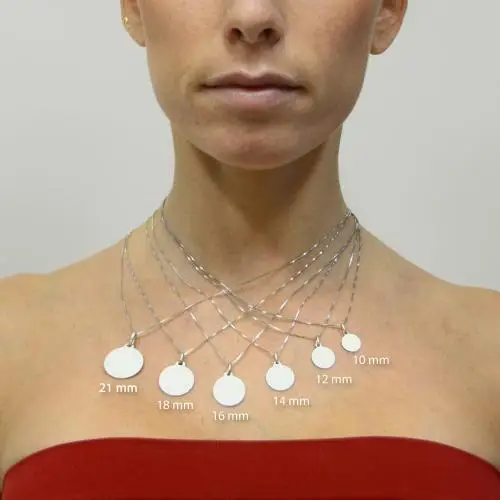 medaglia san raffaele in argento 16 mm miniatura 4