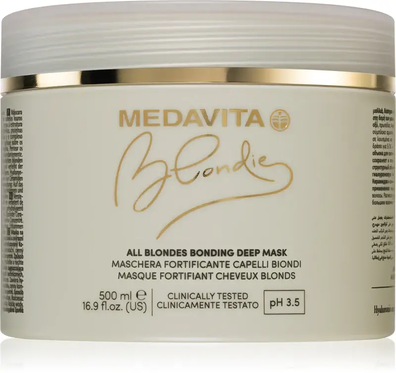 Blondie All Blondes maschera rinforzante per capelli tinti 500 ml