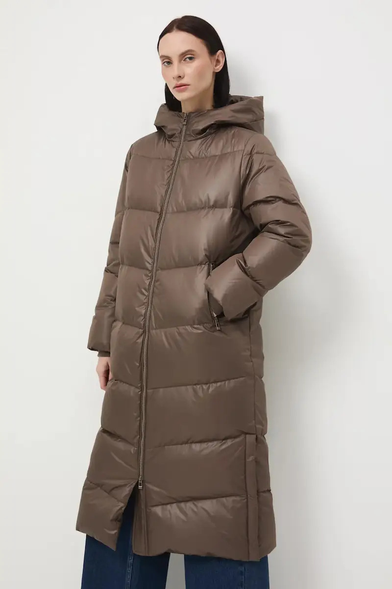 cappoto in piuma-piumino Marrone
