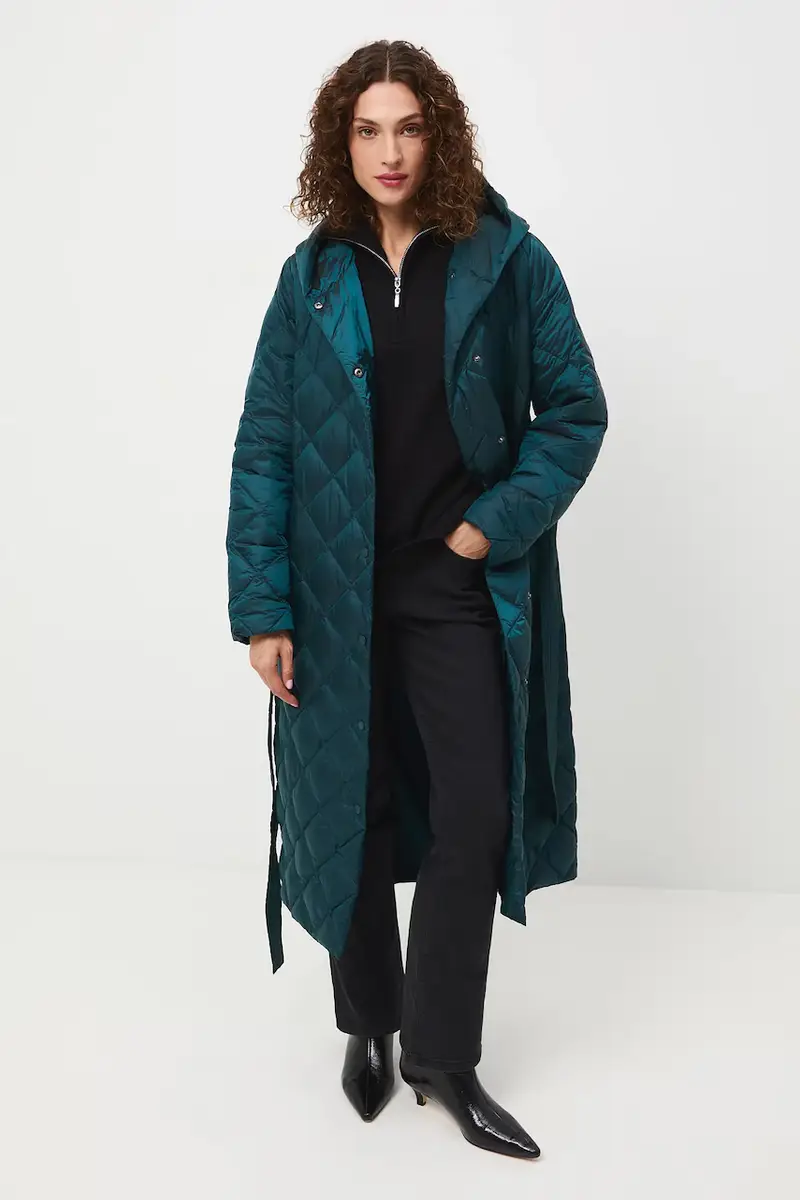 cappoto in piuma-piumino Turchese