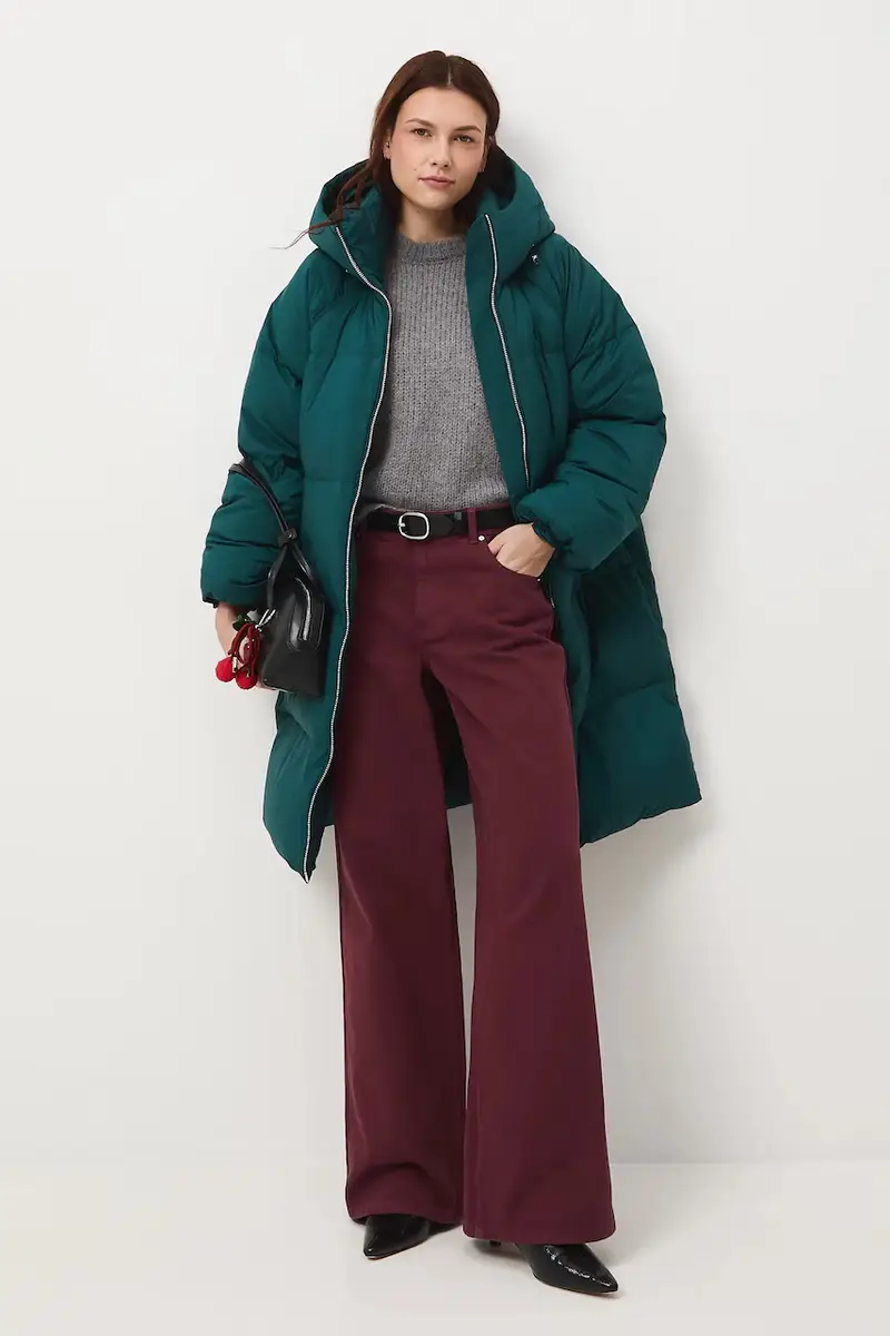 cappoto in piuma-piumino Turchese