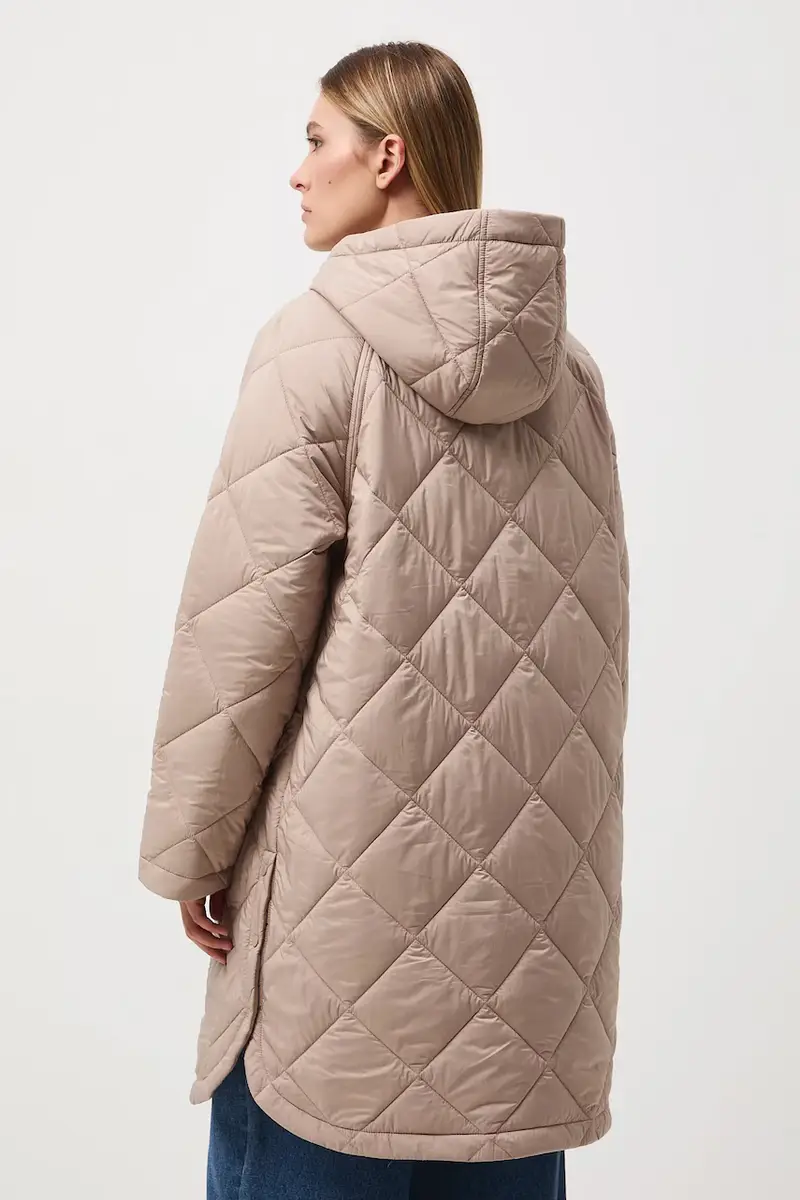 Medicine Cappotto beige oversize per donna miniatura 3