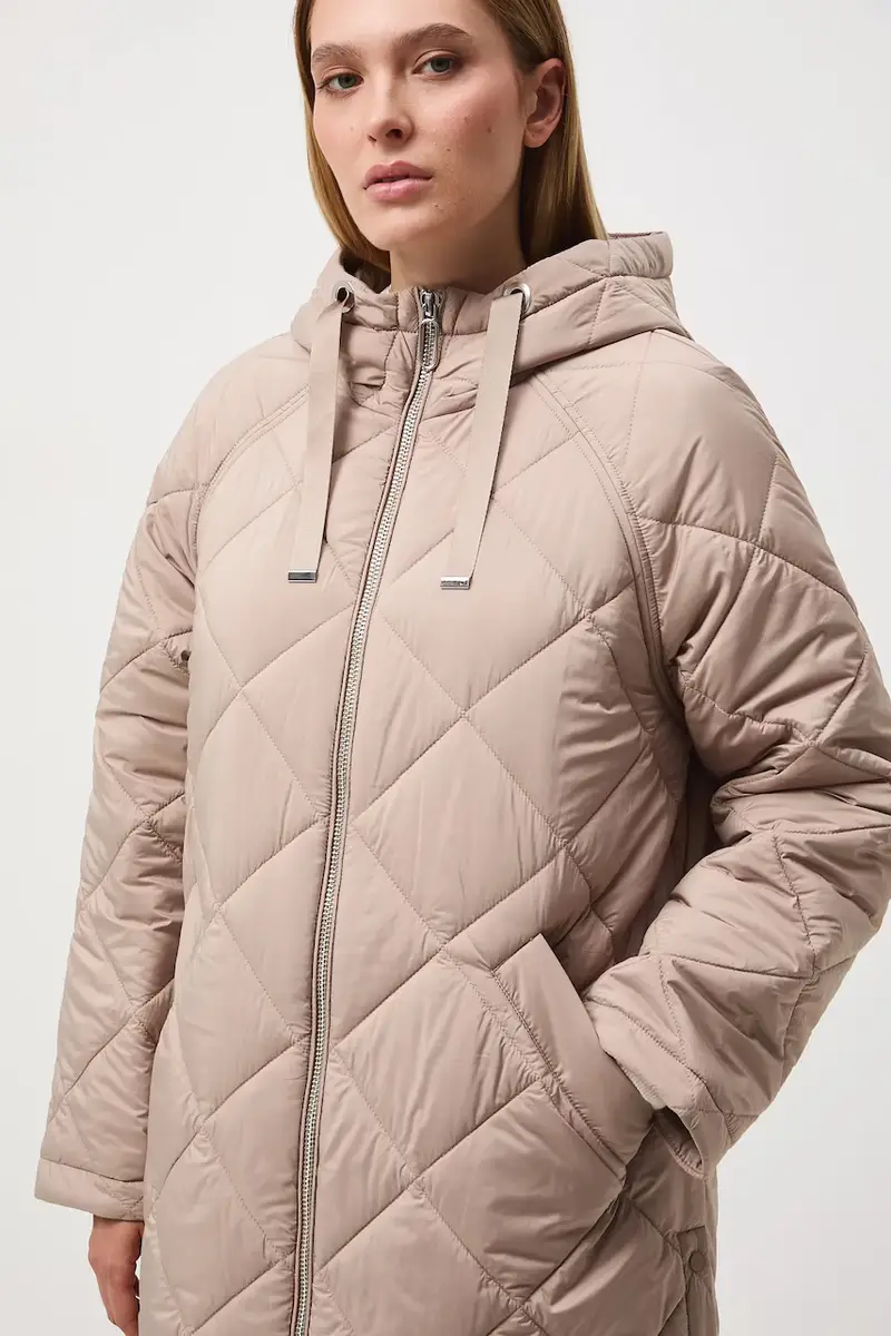 Medicine Cappotto beige oversize per donna miniatura 4