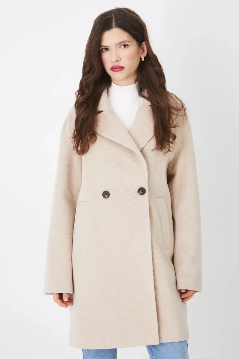cappotto donna colore beige