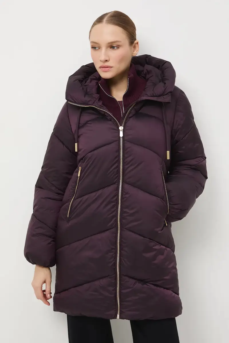 cappotto donna colore marrone miniatura 2