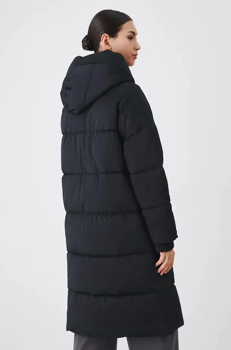 cappotto donna colore nero miniatura 3