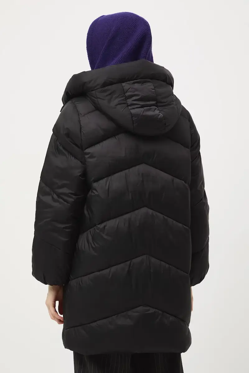 cappotto donna colore nero miniatura 3