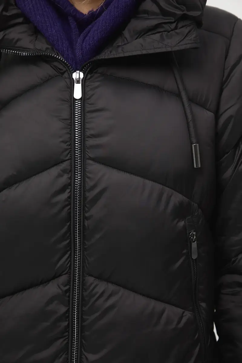 cappotto donna colore nero miniatura 5