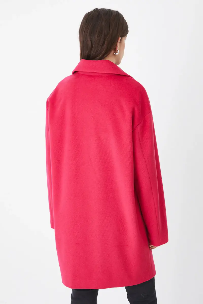 cappotto donna colore rosso miniatura 3