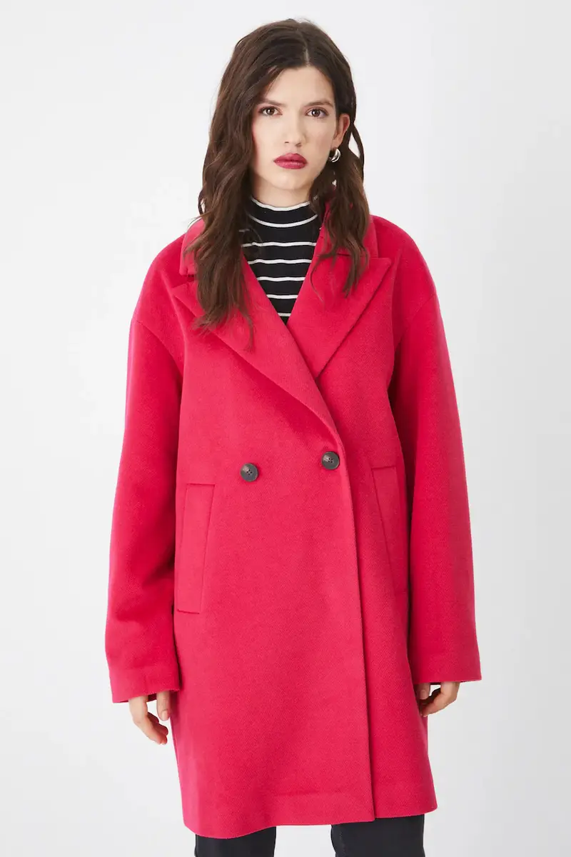 cappotto donna colore rosso miniatura 4